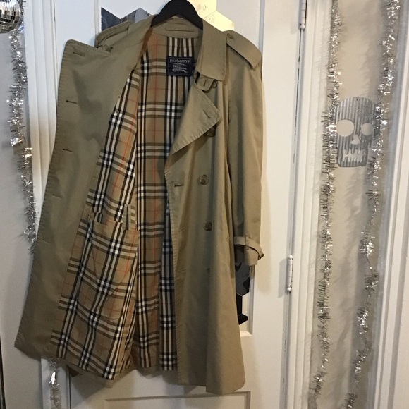 Burberry Other - Burberry Beige Double-Breasted Trench Coat